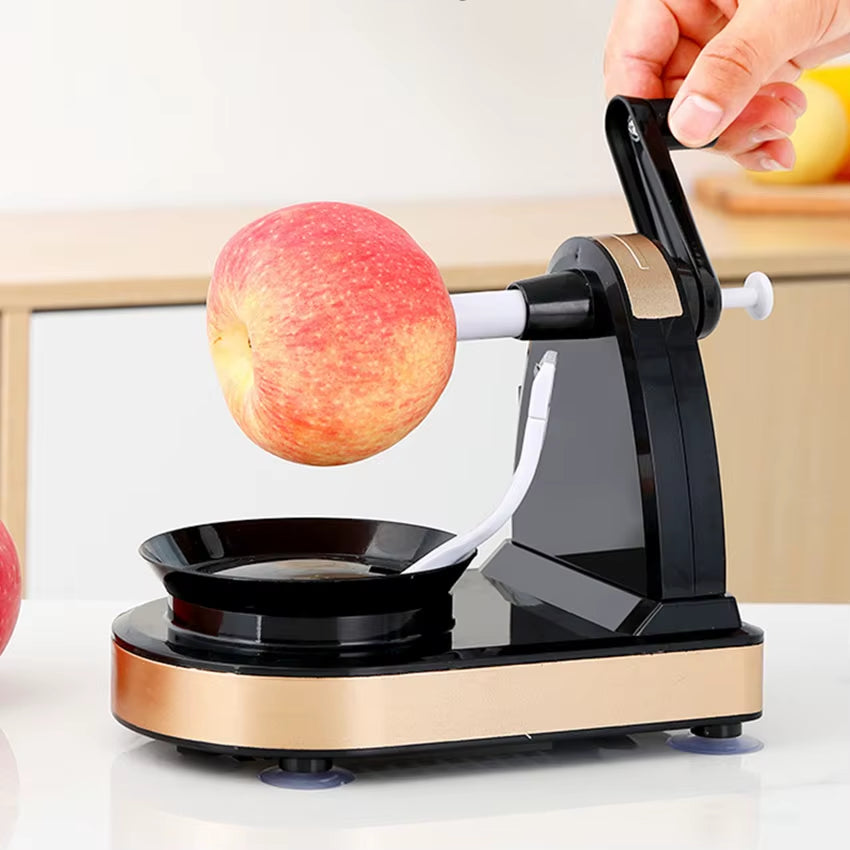 PeelPro™ Automatic Fruit & Veggie Peeler – Multi-Functional Apple, Pear, Potato Cutter & Slicer